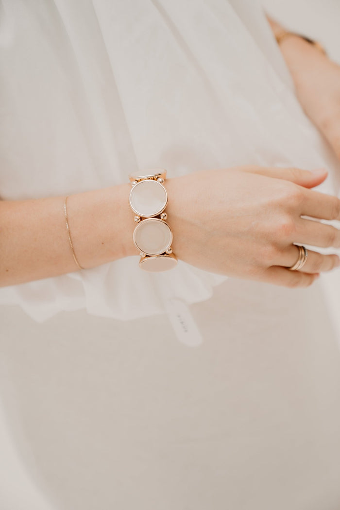 BOW19 Bracelet Ava beige - Bij Keesje - BOW19 - accessoires