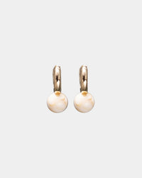 BOW19 Earring Amelie marmerwit - Bij Keesje - BOW19 -