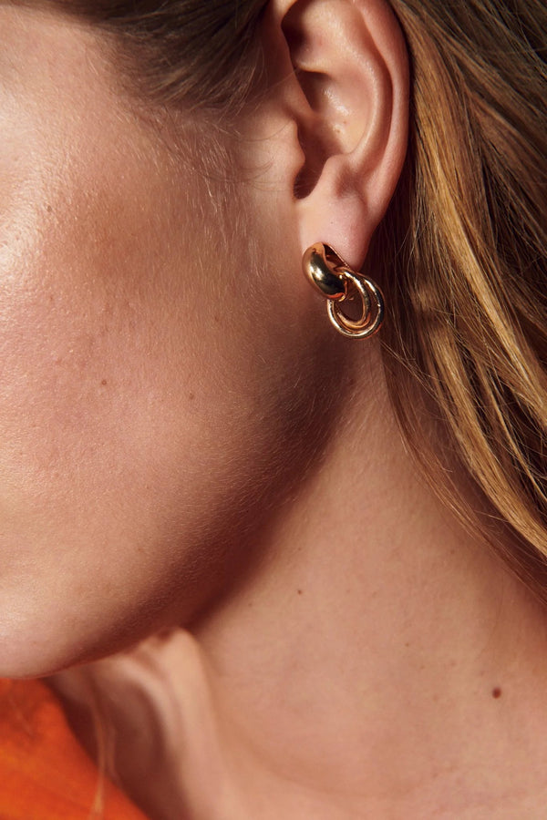 BOW19 Earring Claude gold - Bij Keesje - BOW19 -