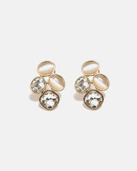 BOW19 Earring Hazel brown/beige - Bij Keesje - BOW19 - Oorbellen