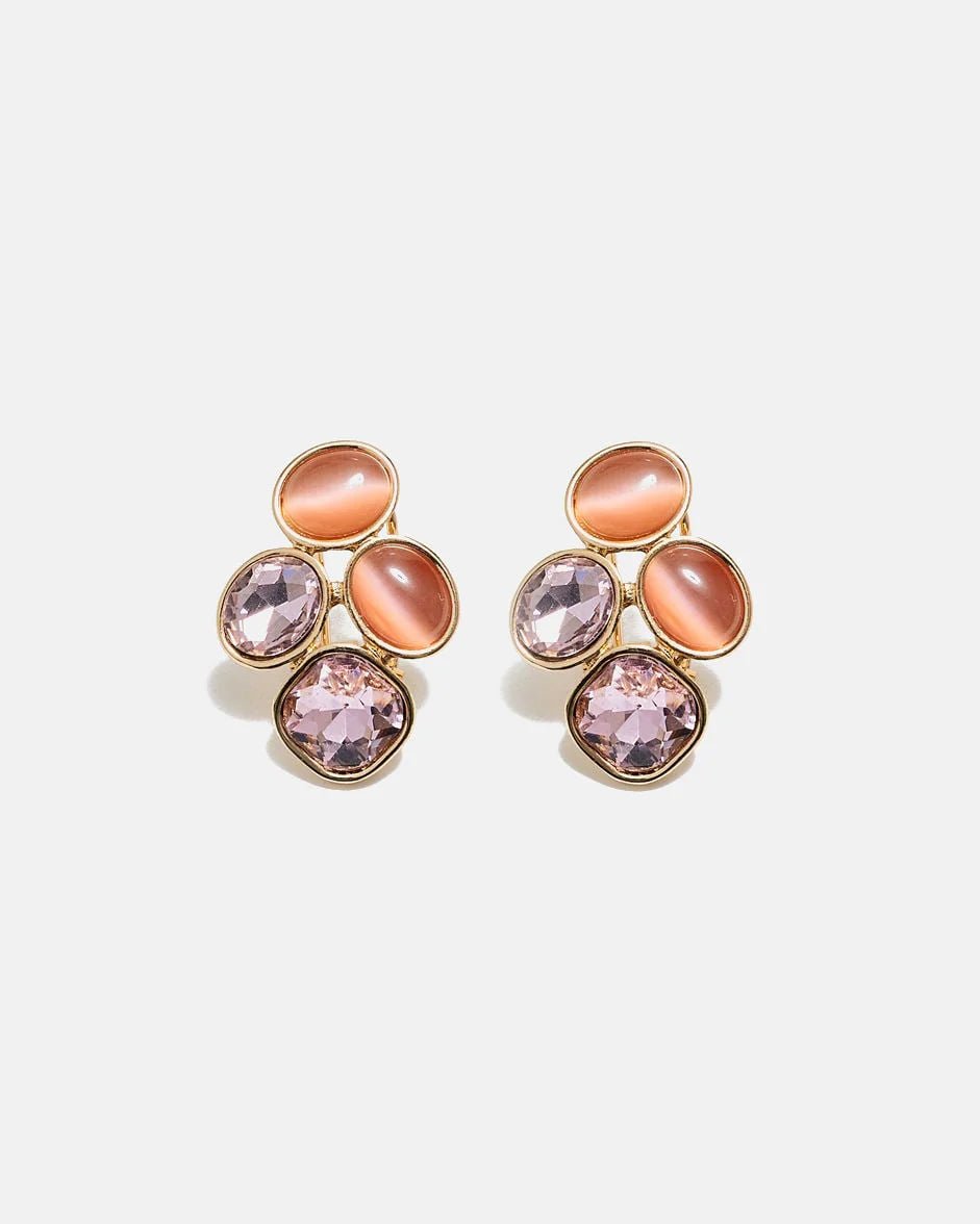 BOW19 Earring Hazel pink - Bij Keesje - BOW19 - Oorbellen