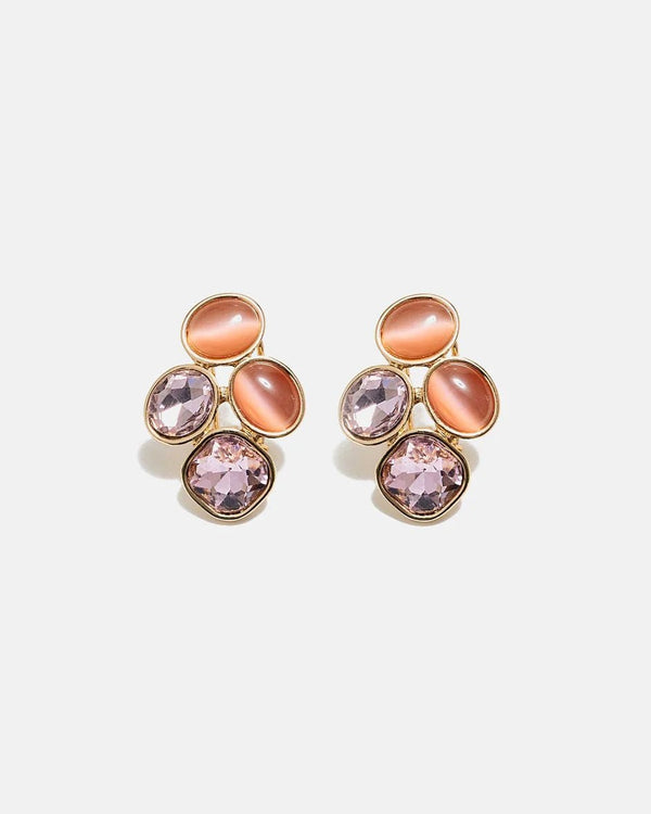BOW19 Earring Hazel pink - Bij Keesje - BOW19 - Oorbellen