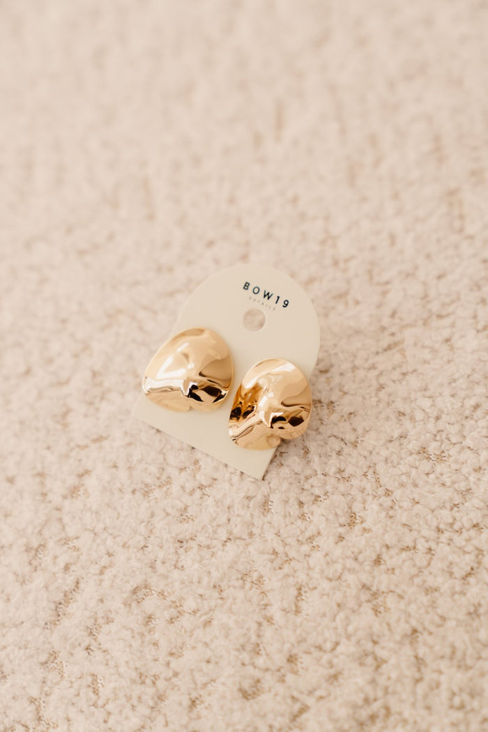 BOW19 Earrings Leo Drop Gold - Bij Keesje - BOW19 - 