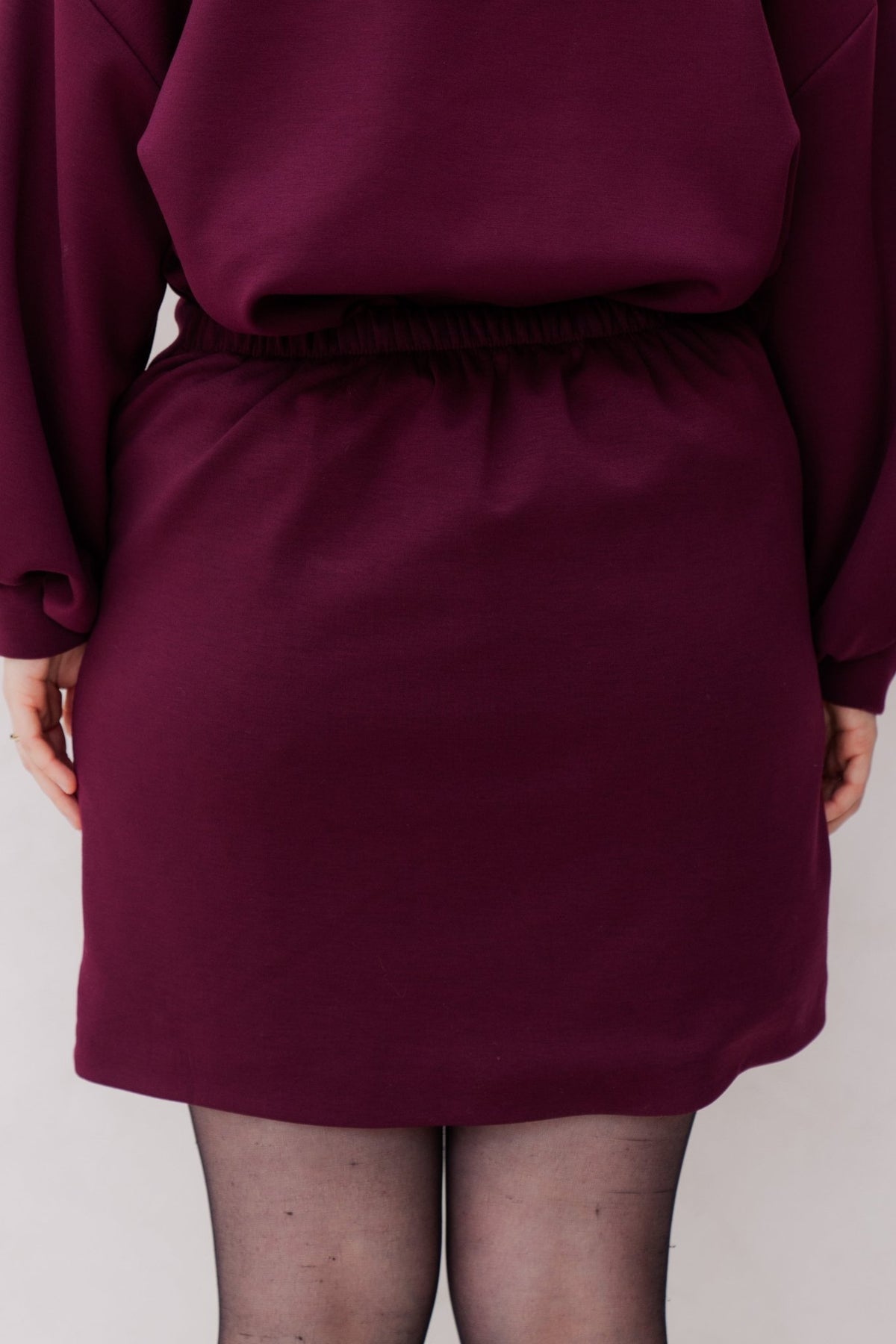 Bowie skirt bordeaux - Bij Keesje - Bij Keesje