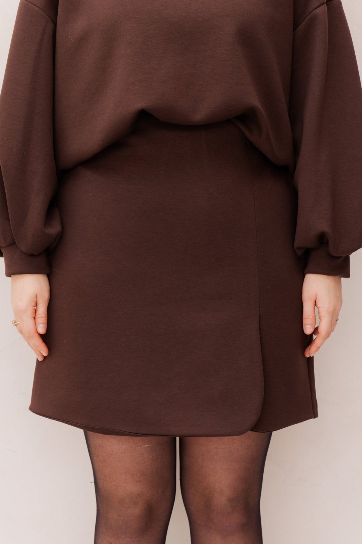 Bowie skirt brown - Bij Keesje - Bij Keesje