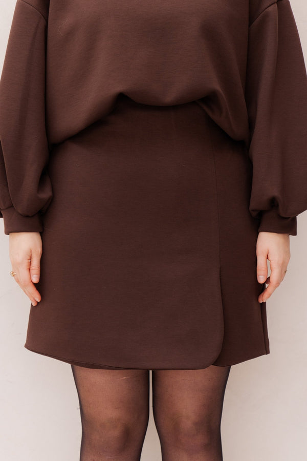 Bowie skirt brown - Bij Keesje - Bij Keesje