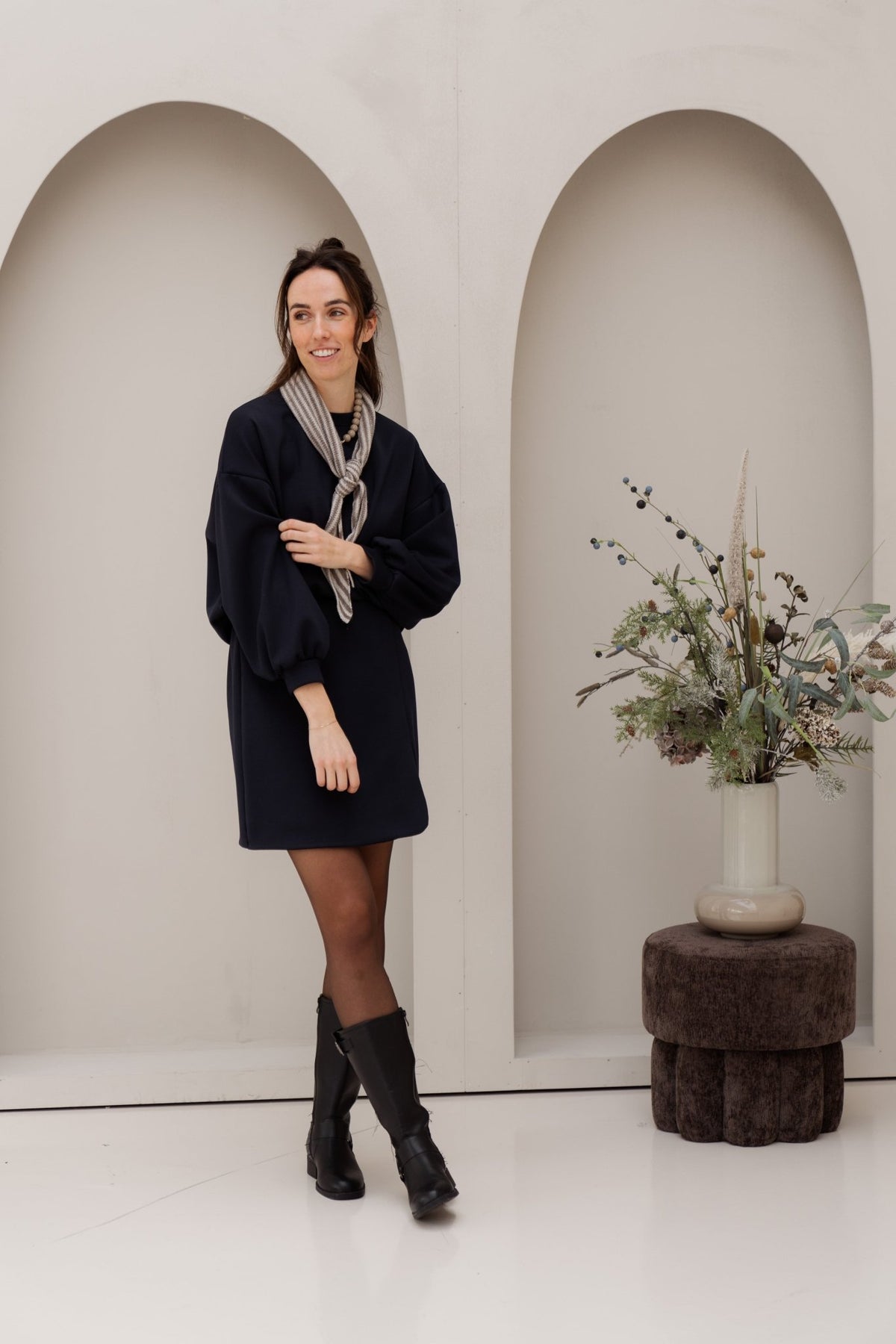 Bowie skirt darkblue - Bij Keesje - Bij Keesje