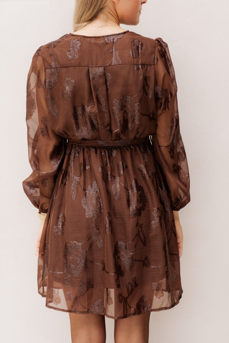 Bregje dress brown - Bij Keesje - Bij Keesje