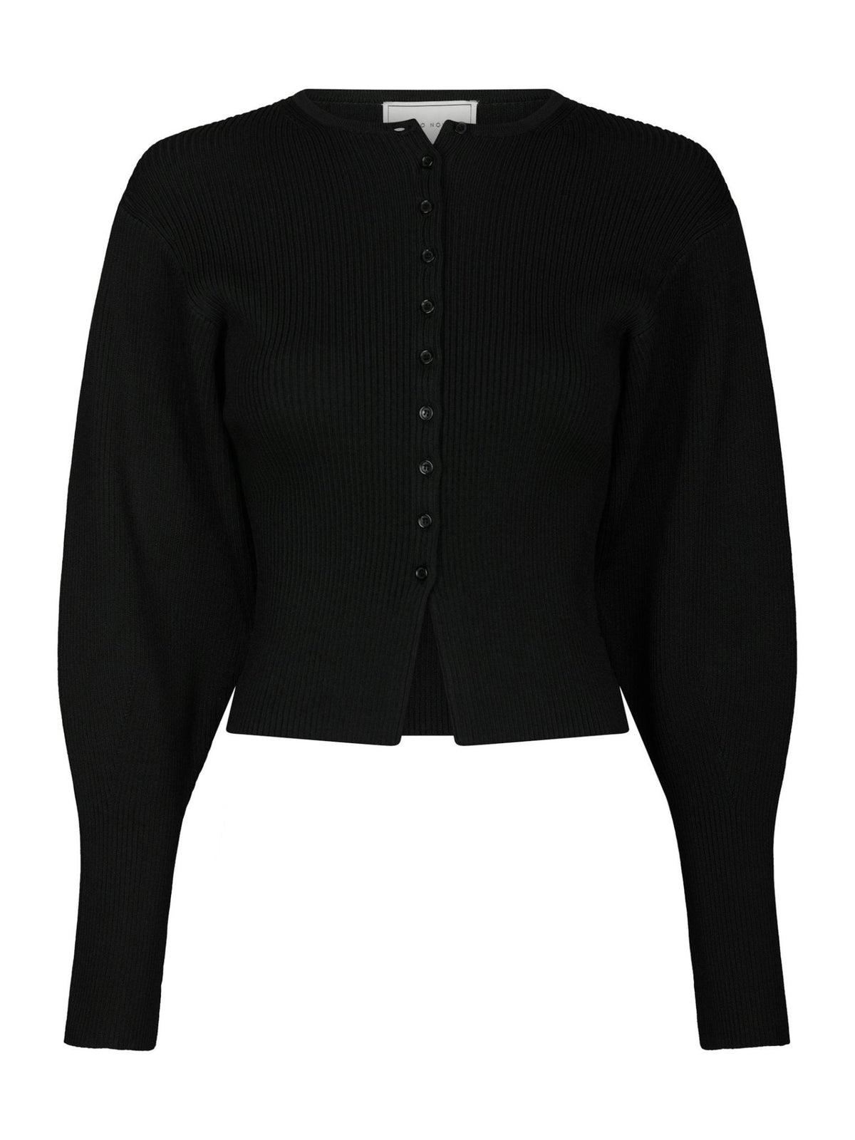 Briano stitch knit cardigan black - Bij Keesje - Neo Noir