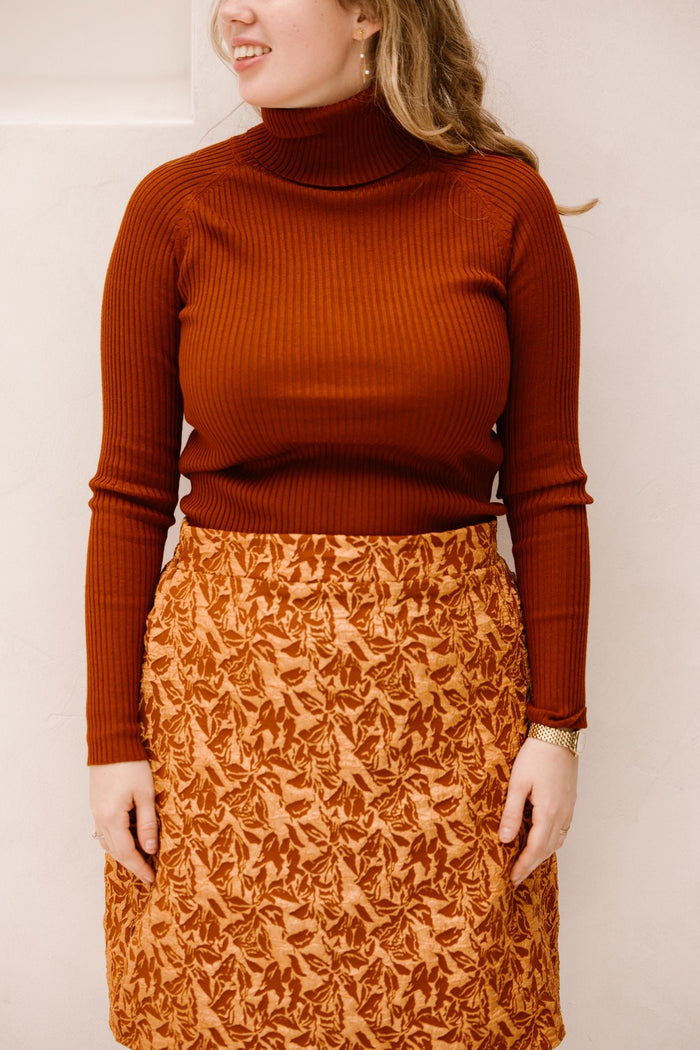 Brique col rib - Bij Keesje - Bij Keesje