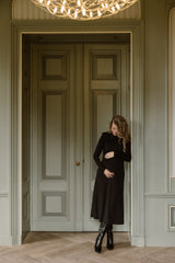Britt Kleid Detail schwarz