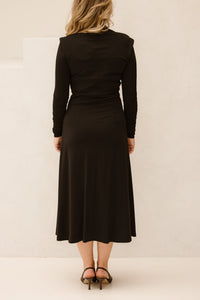 Britt dress detail black - Bij Keesje - Maere