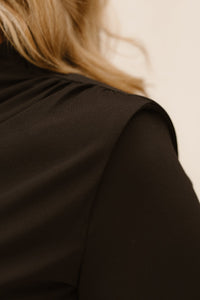 Britt dress detail black - Bij Keesje - Maere