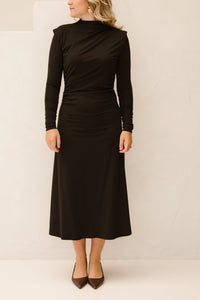 Britt dress detail black - Bij Keesje - Maere