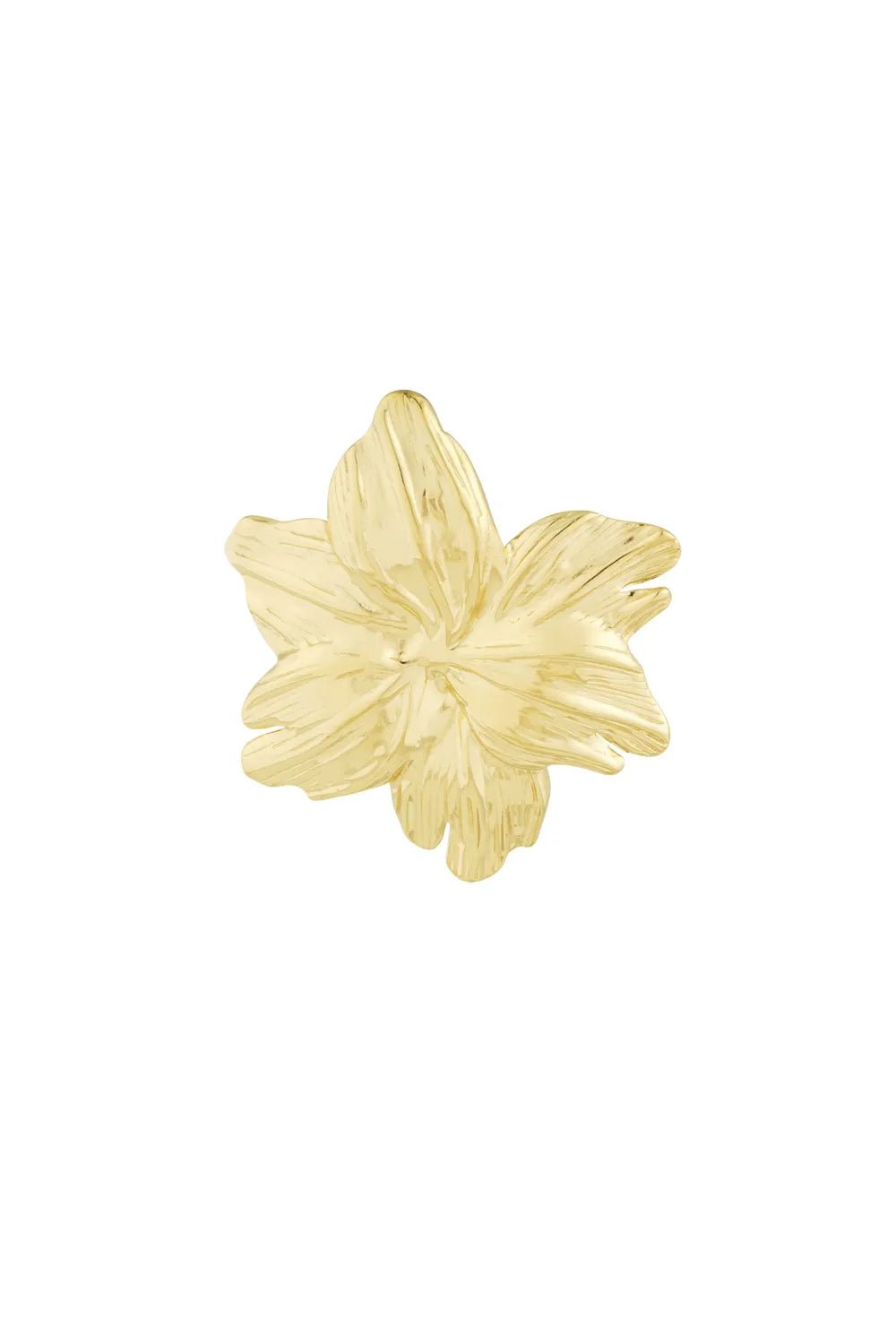 Broche flower gold - Bij Keesje - Bij Keesje - accessoires