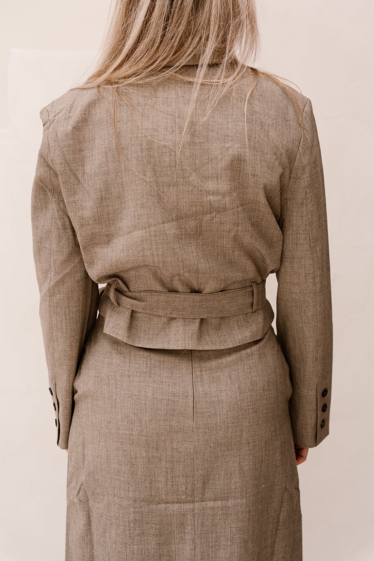 Brooklynn Blazer Light Coffee - Bij Keesje - Bij Keesje - Blazer