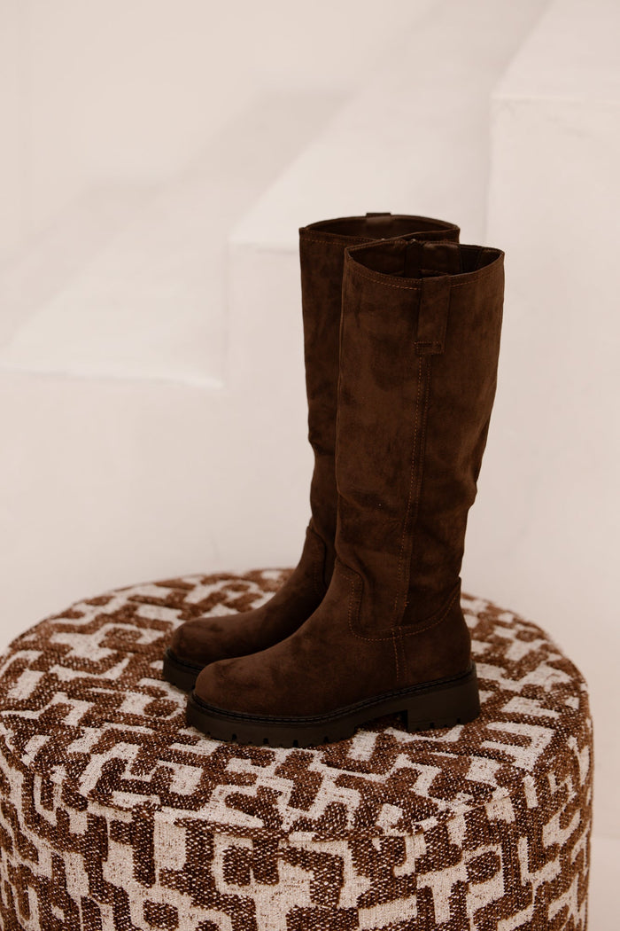 Brugge boot brown - Bij Keesje - Bij Keesje