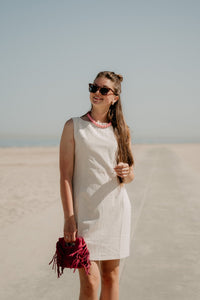 Bruna ramie dress natural - Bij Keesje - Neo Noir - Jurk