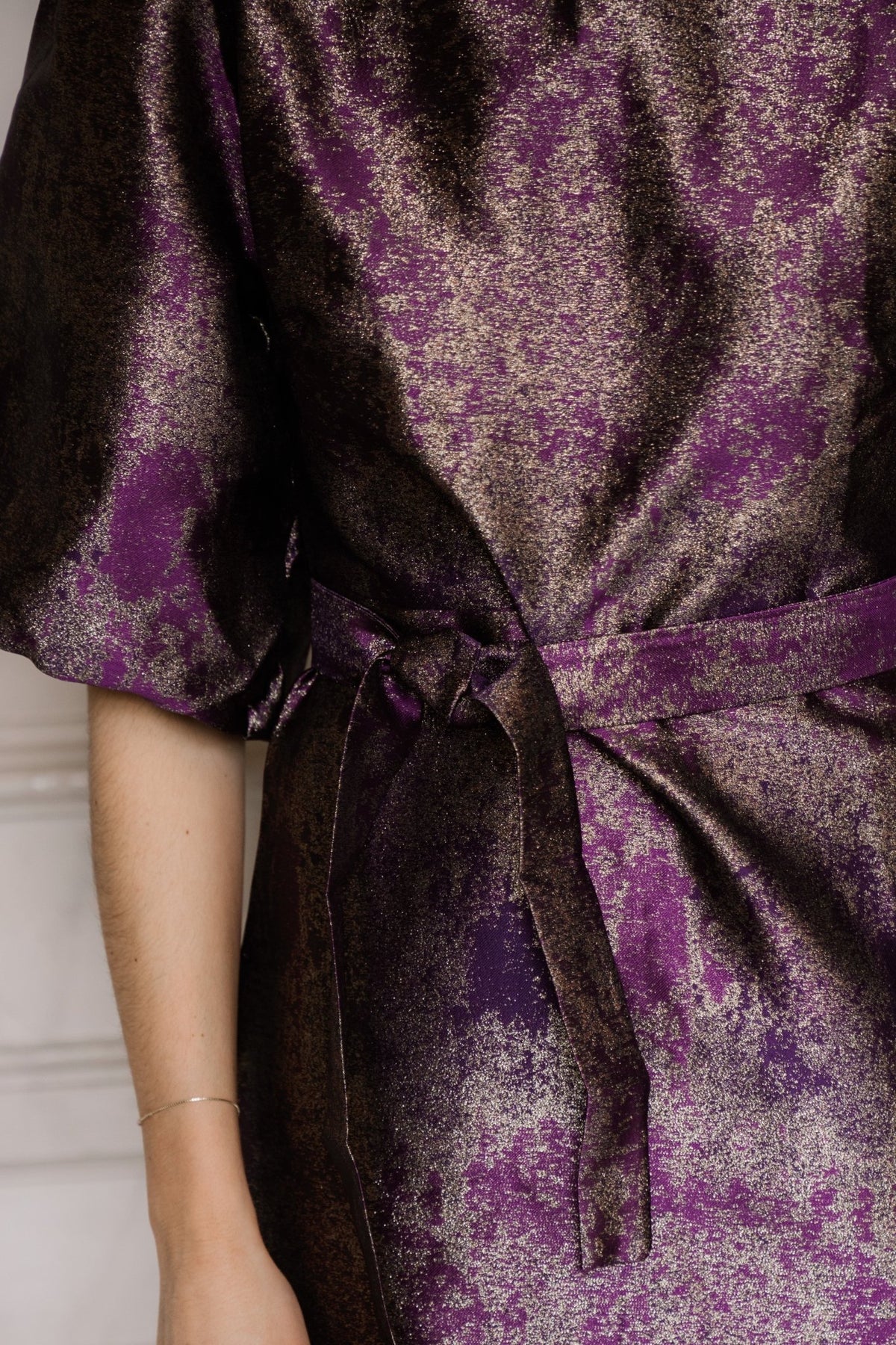 Buna dress purple - Bij Keesje - Bij Keesje