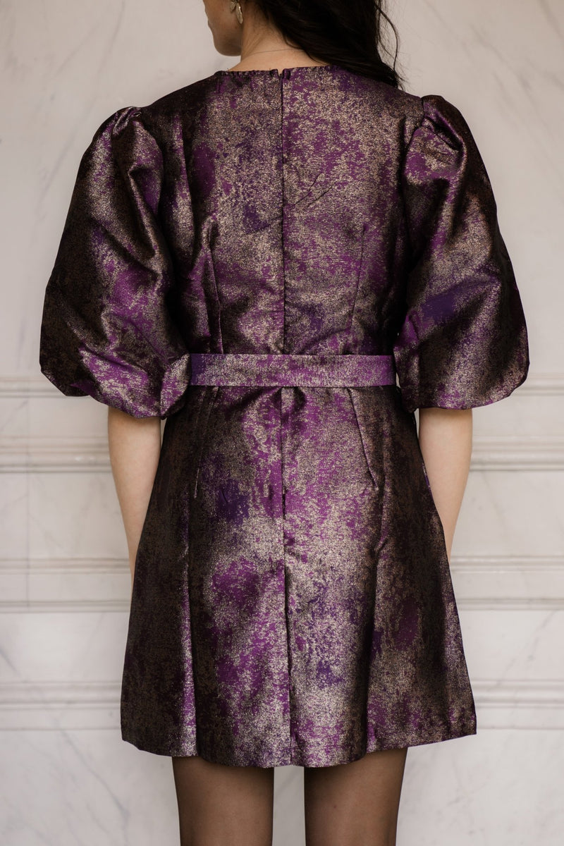 Buna dress purple - Bij Keesje - Bij Keesje