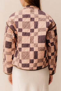 Calah square mix jacket - Bij Keesje - Neo Noir - Jas