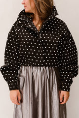 Callisa Dot Jacket Black