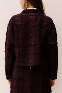 Camel Jacket Deep Purple - Bij Keesje - FLURESK
