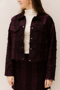 Camel Jacket Deep Purple - Bij Keesje - FLURESK