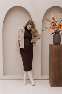 Candice jacket fur beige - Bij Keesje - Bij Keesje