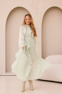 Carlien Dress Mint - Bij Keesje - Bij Keesje