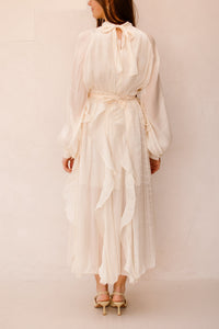 Carlien Dress Vanille - Bij Keesje - Bij - Keesje