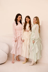 Carlien Dress Vanille - Bij Keesje - Bij - Keesje