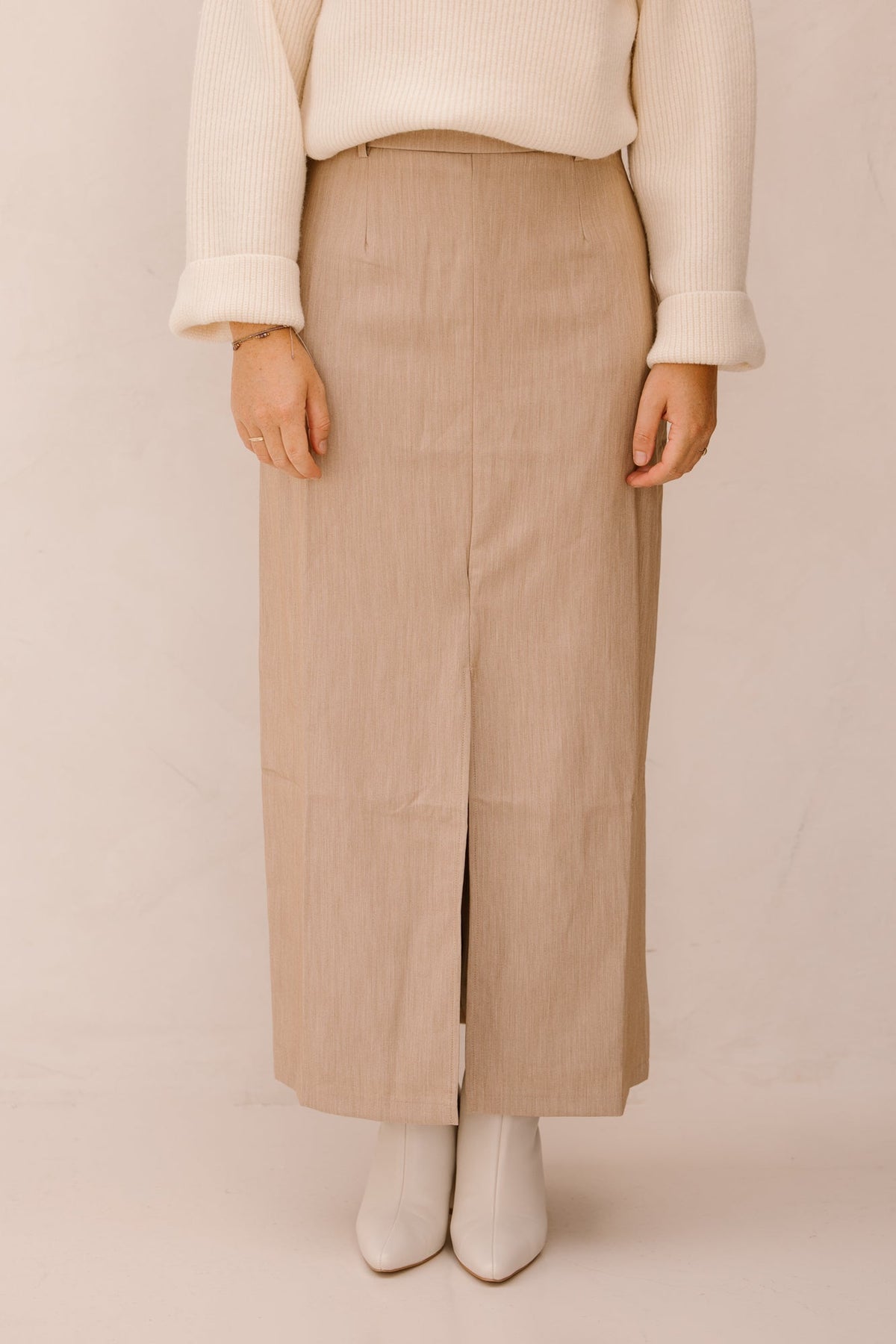 Caro rok beige - Bij Keesje - Bij Keesje The Label