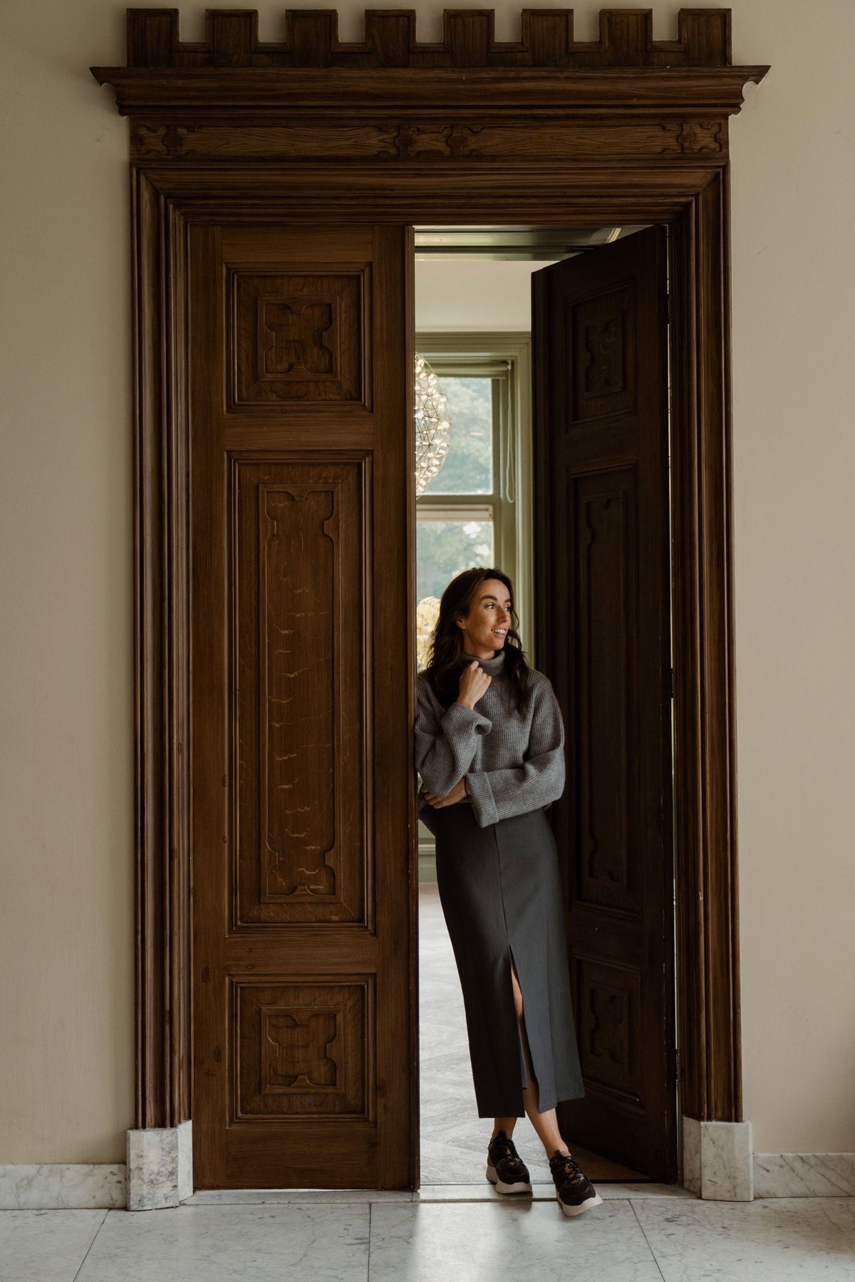 Caro rok grijs - Bij Keesje - Bij Keesje The Label