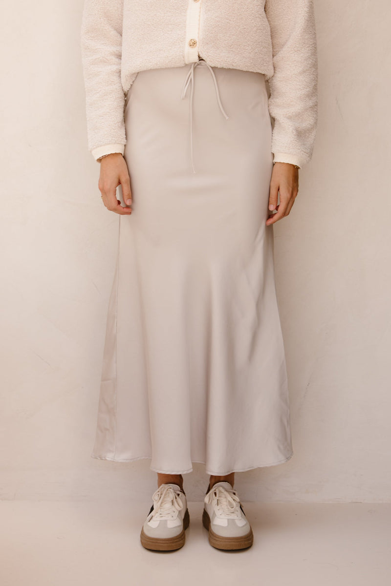 Catharina skirt beige - Bij Keesje - Bij Keesje