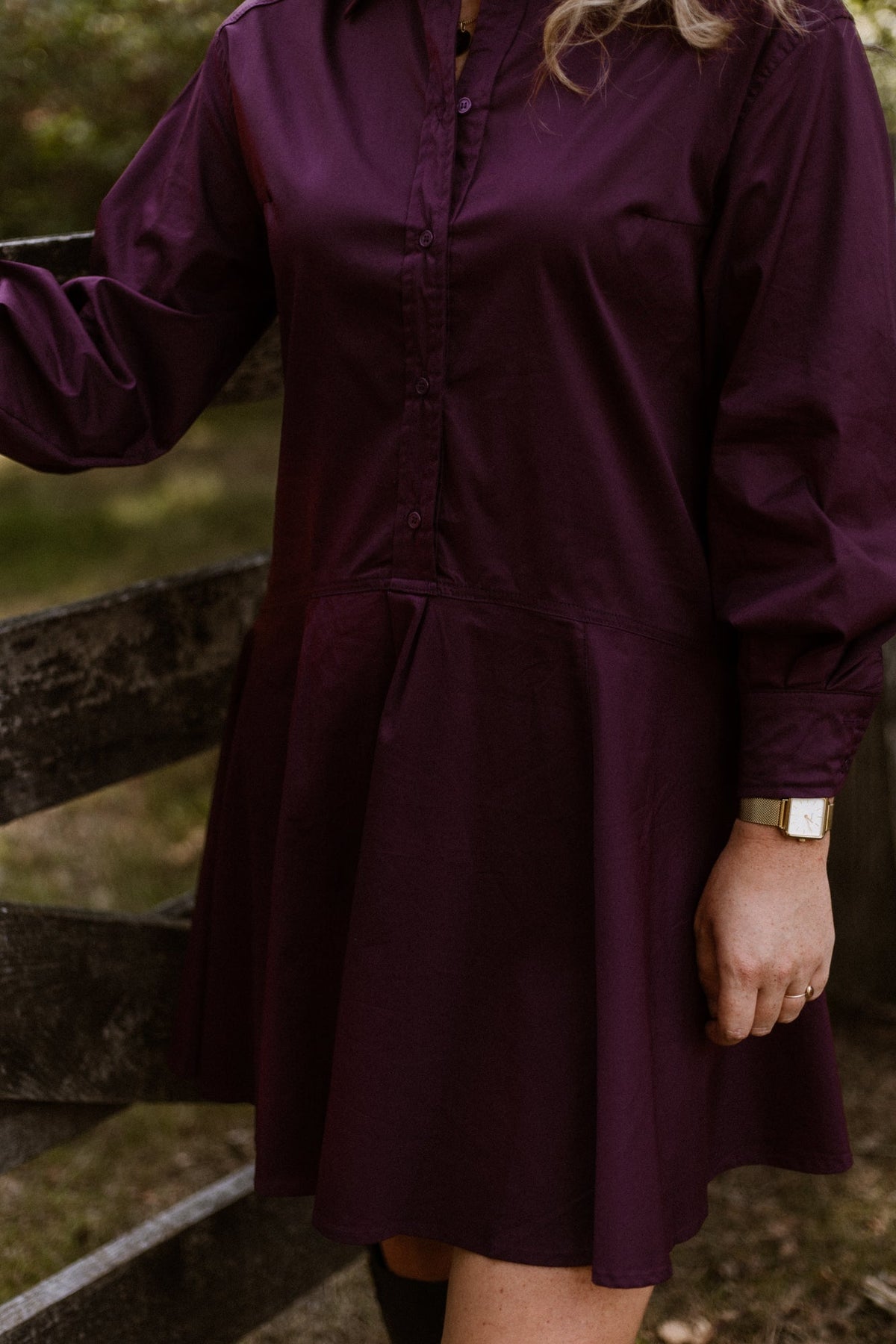 Cato Dress Plum - Bij Keesje - Bij Keesje The Label - Jurk