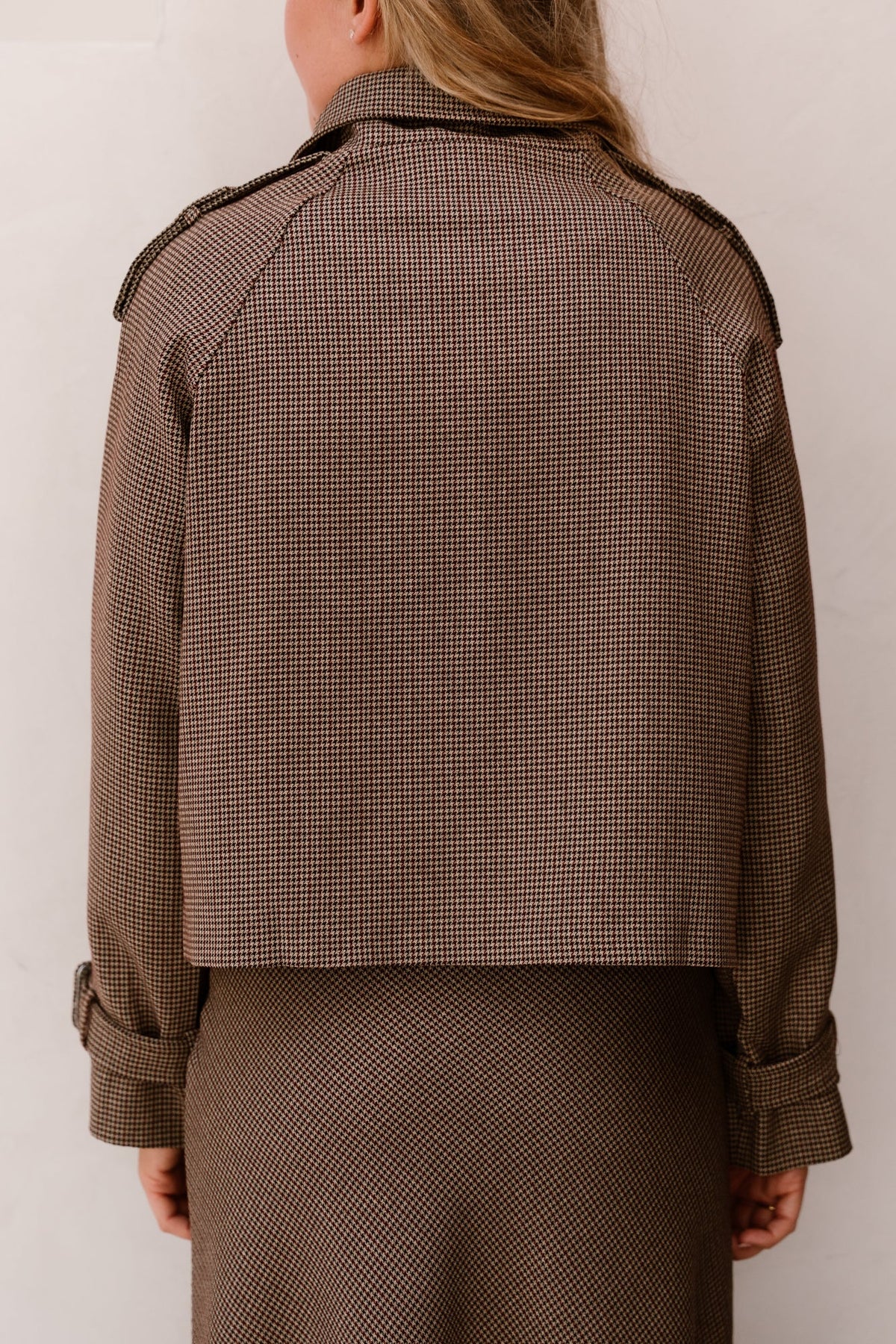 Cato jacket ruit - Bij Keesje - Bij Keesje - jas