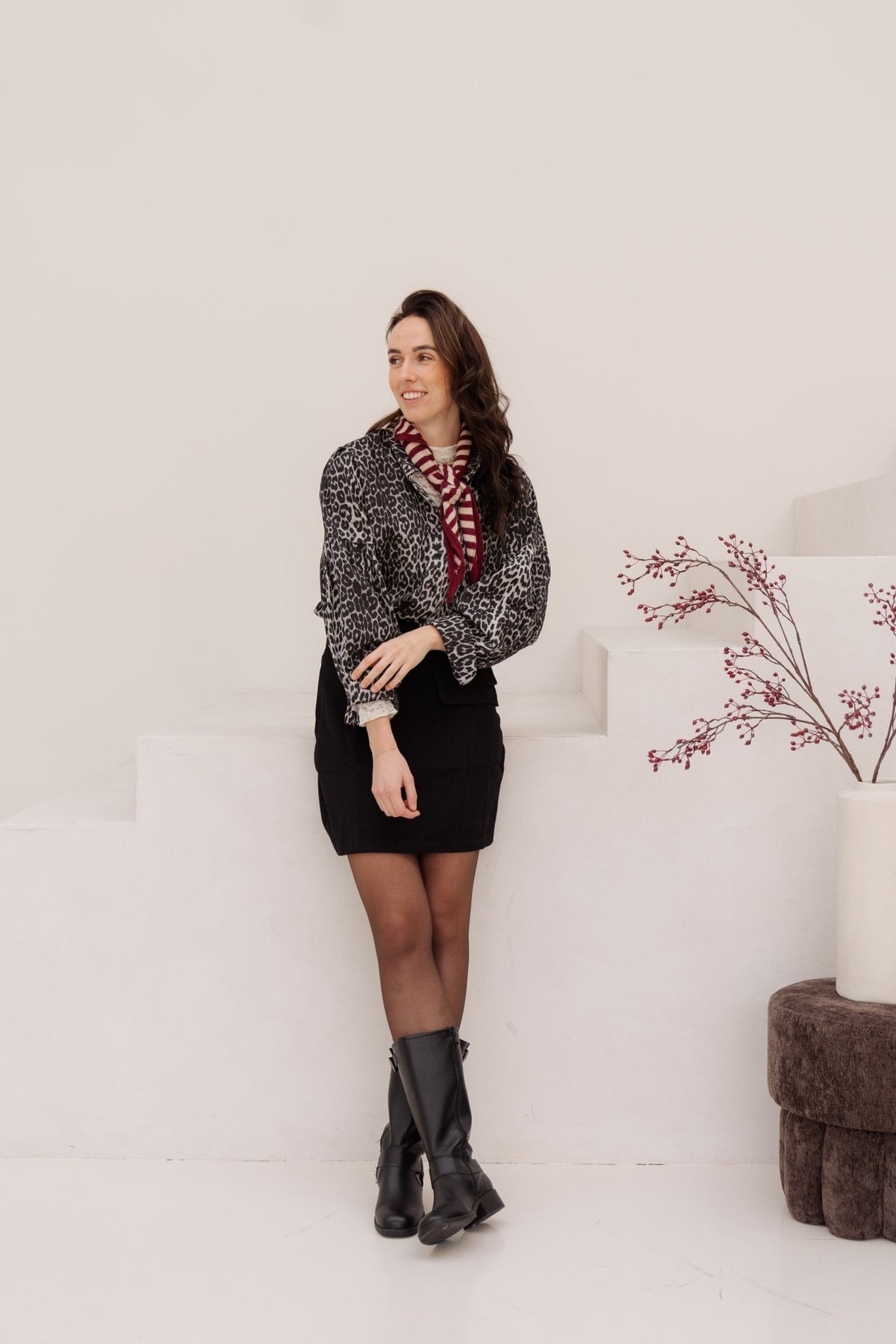 Celine black skirt - Bij Keesje - Bij Keesje