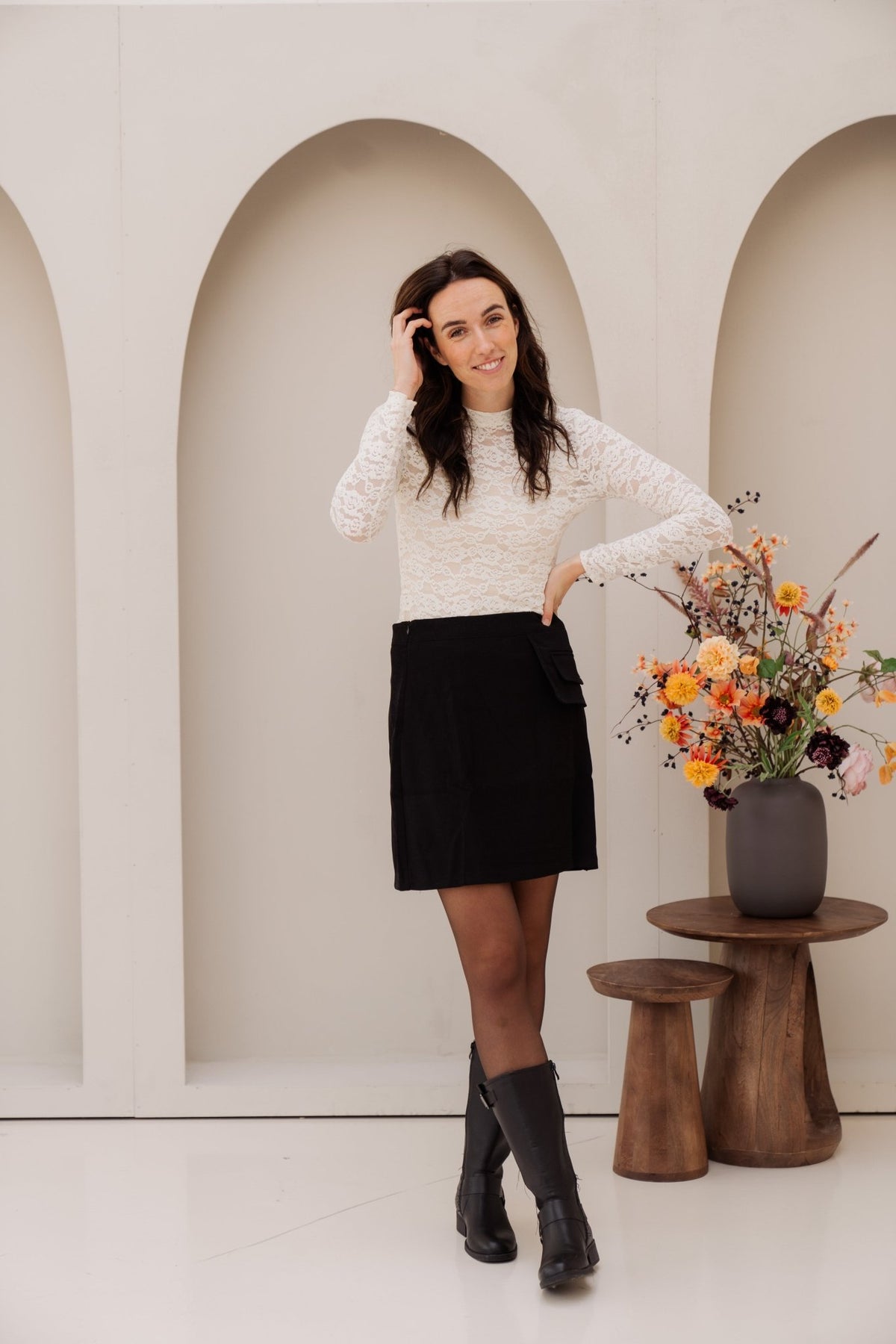 Celine black skirt - Bij Keesje - Bij Keesje