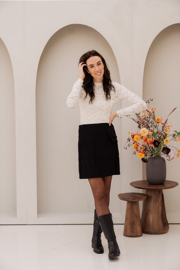 Celine black skirt - Bij Keesje - Bij Keesje