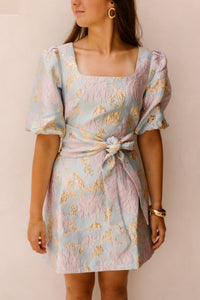 Charmaine Dress Blue - Bij Keesje - YDENCE - jurk