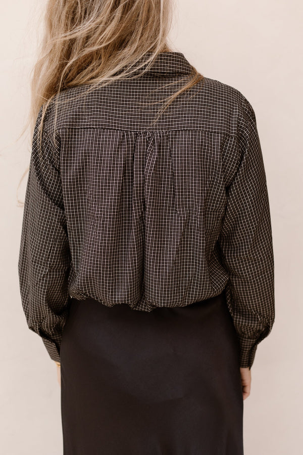 Check blouse - Bij Keesje - Bij Keesje - Blouse