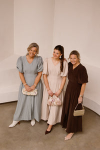 Chloe long dress teal - Bij Keesje - Maere - Jurk