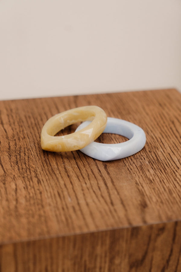 Chunky bangle Salted caramel - Bij Keesje - Sui Ava - Armband