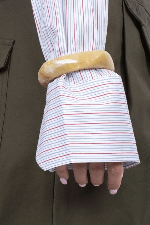 Chunky bangle Salted caramel - Bij Keesje - Sui Ava - Armband