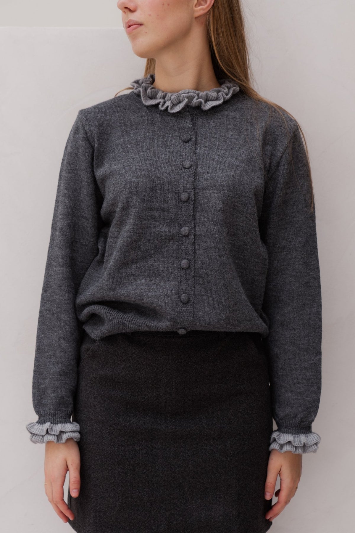 Cil vest grey - Bij Keesje - Bij Keesje