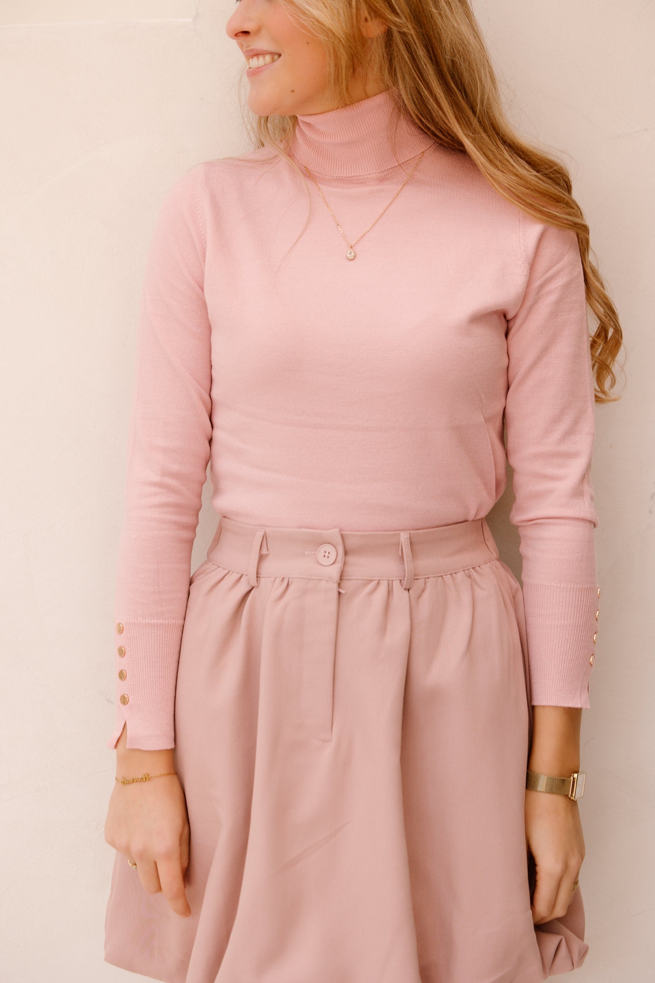 Cilly basis col roze - Bij Keesje | Shop online Bij Keesje