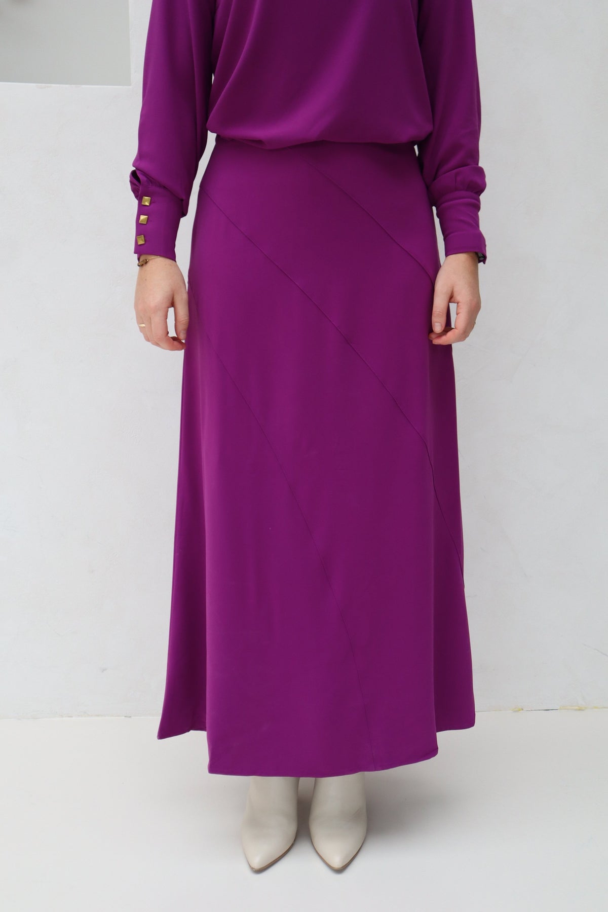 Cilou skirt purple - Bij Keesje - G - maxx