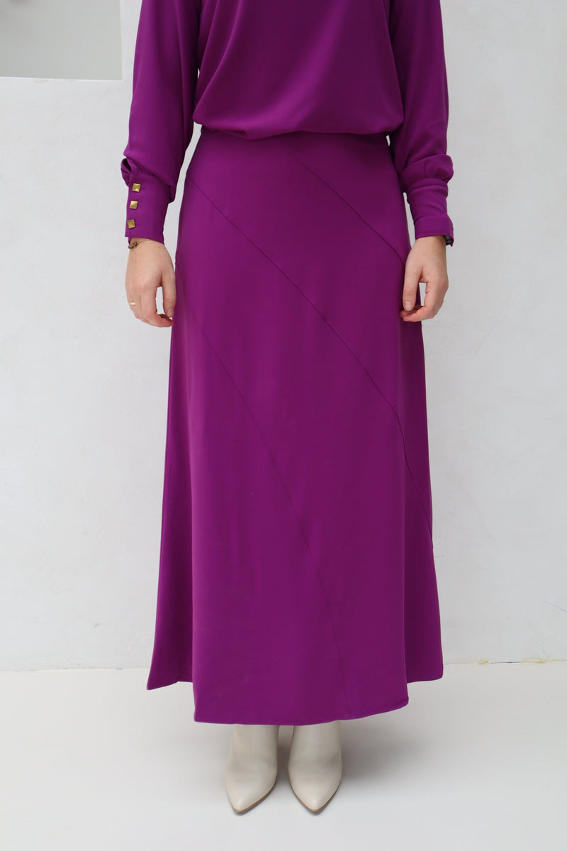 Cilou skirt purple - Bij Keesje - G - maxx