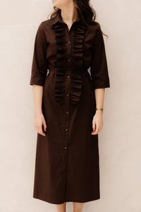 Cioccolato Chocolate Abito dress B401 - Bij Keesje - Rinascimento - Jurk